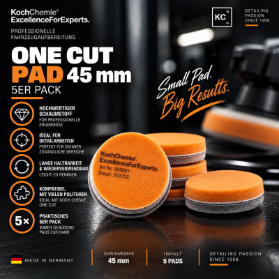 Koch Chemie One Cut Pad 45mm 5er Pack