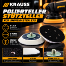 75 mm 6-Loch Klett-Stützteller passend zu Krauss...