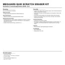 Meguiars Quik Scratch Eraser Kit