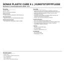 Sonax Plastic Care 5 l | Kunststoffpflege