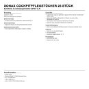 Sonax Cockpitpflegetücher 25 Stück