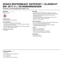 Sonax Winterbeast Antifrost + Klarsicht bis -20°C 3 l...