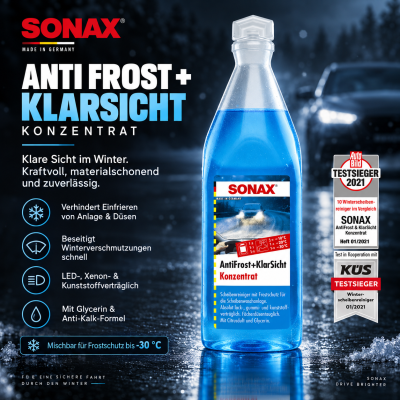 Sonax Antifrost & Klarsicht Konzentrat Citrusduft 250 ml