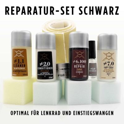 Ledermax LEDER-REPARATURSET – SCHWARZ