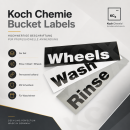 Koch Chemie Bucket Labels 3 Sticker / Set