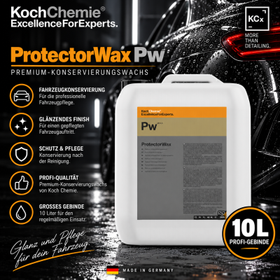 Koch Chemie ProtectorWax Pw 10 l | Premium-Konservierungswachs P