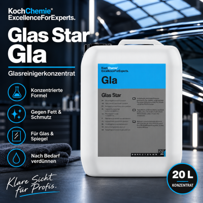 Koch Chemie Glas Star Gla 20 l | Glasreinigerkonzentrat premium