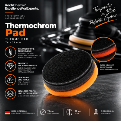 Koch Chemie Thermochrom Pad Thermo Pad 76 x 23 mm verfärbend 1 Stk
