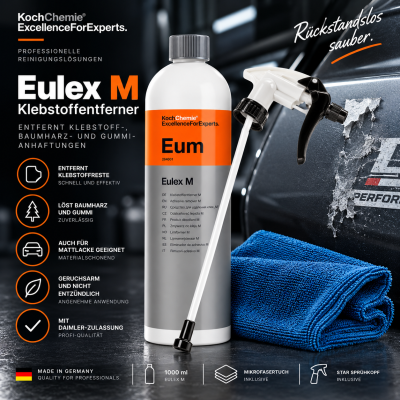 Koch Chemie Eulex M Eum 1000 ml + Mikrofasertuch + Sprühkopf Star