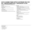 Koch Chemie Finish Spray Exterior Fse 1000 ml +...