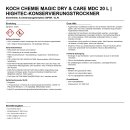 Koch Chemie Magic Dry & Care Mdc 20 l |...