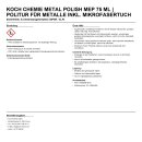 Koch Chemie Metal Polish Mep 75 ml | Politur für...