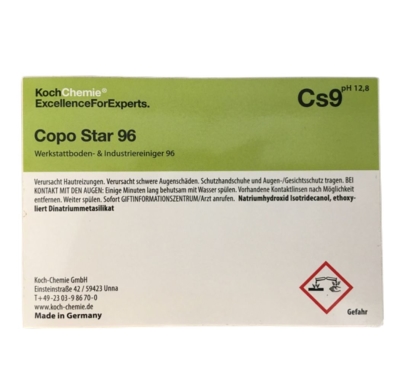 Koch Chemie Etiketten für Leerflaschen Cs9 | Copo Star 96