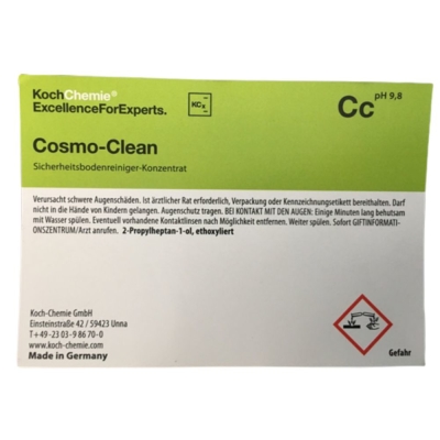 Koch Chemie Etiketten f&uuml;r Leerflaschen Cc | Cosmo-Clean