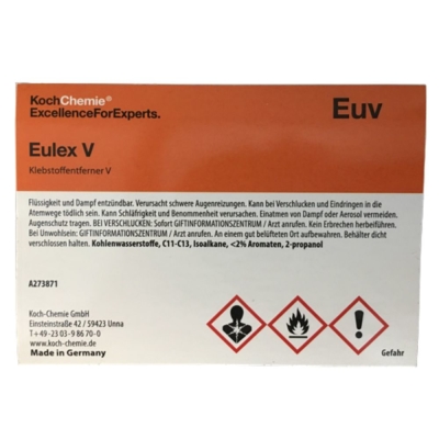 Koch Chemie Etiketten für Leerflaschen Euv | Eulex V