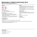 Meguiars Ultimate Paste Wax 227g