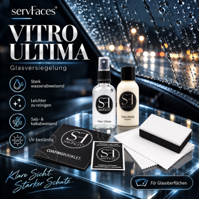 servFaces Vitro Ultima - Glasversiegelung