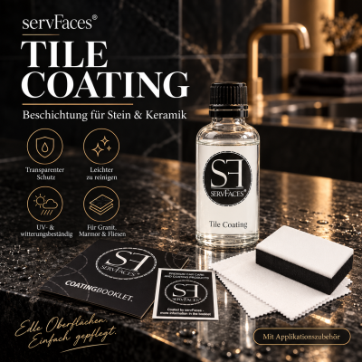 servFaces Tile Coating - Steinversiegelung