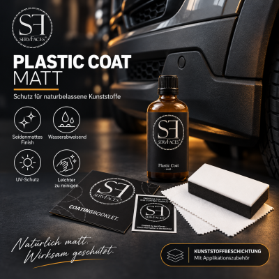 servFaces Plastic Coat -matt - Kunststoffversiegelung
