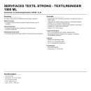 servFaces Textil Strong - Textilreiniger 1000 ml