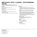 servFaces Textil Cleaner - Textilreiniger  1000 ml