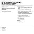 servFaces Leather Cleaner - Lederreiniger 1000 ml