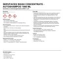 servFaces Wash Concentrate - Autoshampoo 1000 ml