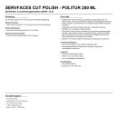 servFaces Cut Polish - Politur 250 ml