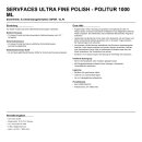 servFaces Ultra Fine Polish - Politur 1000 ml