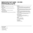 servFaces Fast Shine - 3 in ONE - Sprühglanz 10 Liter