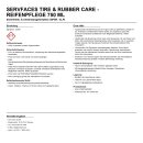 servFaces Tire & Rubber Care - Reifenpflege 750 ml