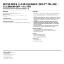 servFaces Glass Cleaner (ready-to-use) - Glasreiniger 10...