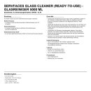servFaces Glass Cleaner (ready-to-use) - Glasreiniger 5000 ml