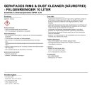 servFaces Rims & Dust Cleaner (säurefrei) -...