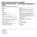 servFaces Allround Cleaner (High-Concentrate) -...