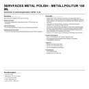 servFaces Metal Polish - Metallpolitur 150 ml