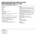 servFaces Motor Care & Clean - Motorraumpflege 10 Liter