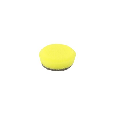 servFaces Polierschwamm V1 (grau/gelb-hart, offenzellig) Ø 50mm / 22mm hoch Velours= Ø 40mm 1 Pad