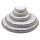 servFaces Polierschwamm RT / V2 (grau-hart, offenzellig) Ø 93mm / 14mm hoch Velours= Ø 80mm 2 Pads