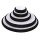servFaces Polierschwamm RT / V4 (schwarz-soft, offenzellig) Ø 93mm / 14mm hoch Velours= Ø 80mm 2 Pads