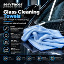servFaces Glass Cleaning Towels (für nasse...