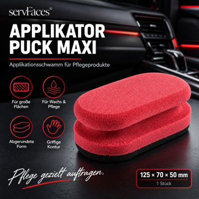 servFaces Applikator Puck MAXI | Applikationsschwamm