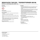 servFaces Tar EXX - Teerentferner 500 ml