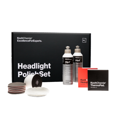 Koch Chemie Headlight Polish Set im Karton | Scheinwerfer-Aufbereitungsset