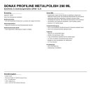 Sonax PROFILINE Metalpolish 250 ml