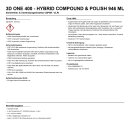 3D ONE 400 - Hybrid Compound & Polish 946 ml