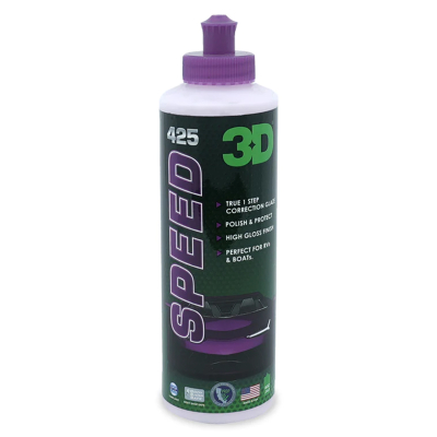3D SPEED 425 - All-In-One Polish & Wax 237 ml