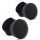 Lake Country Polierpad Force Hybrid Foam black Finishing