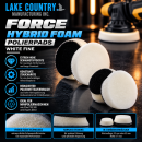 Lake Country Polierpad Force Hybrid Foam white Fine