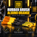 WORK STUFF Rubber Brush Albino Orange